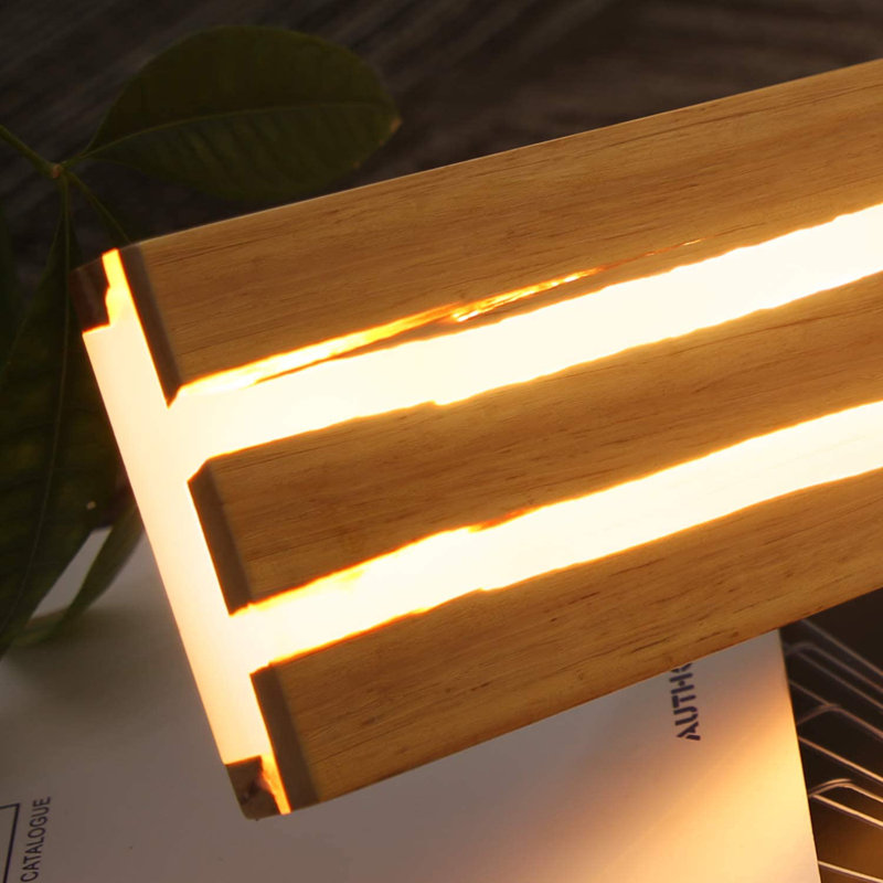 Evander Solid Wood Flush Mounted Sconce