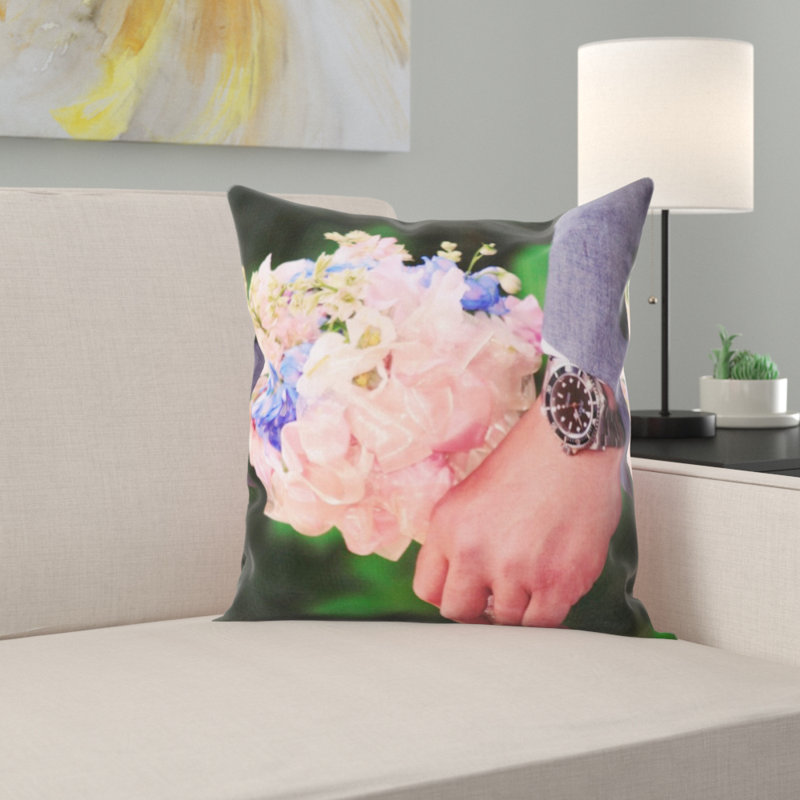 Bouquet Throw Pillow