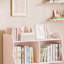 Bibliothèque pour enfants de 35,4 po de largeur avec 3 tablettes ouvertes-1414933747