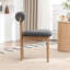 Chaise rembourrée en bois massif Morral-164847613
