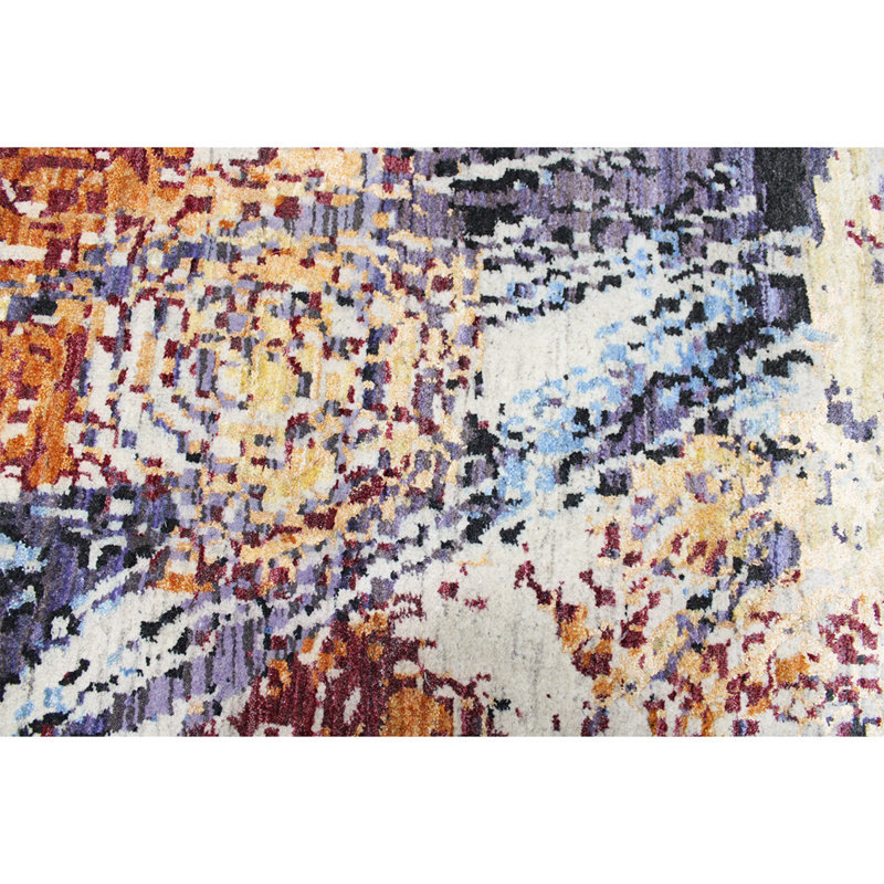 Abstract Area Rug, Rectangle 8' x 10'