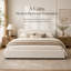 Très grand lit plateforme tapissier Tavelle-928562066