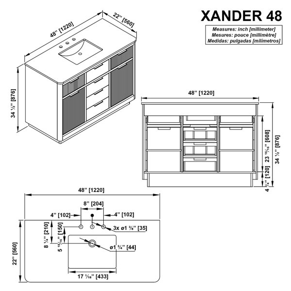 Dimensions du produit