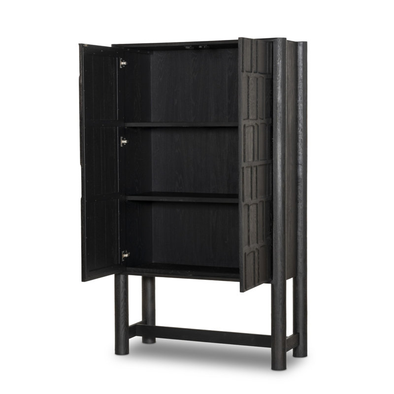 Ezri Cabinet-Black Oak, Black