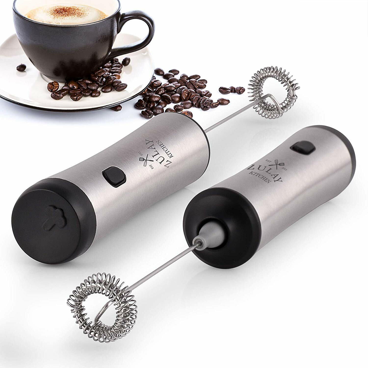 BonJour Rechargeable Hand-Held Beverage Manual Milk Frother