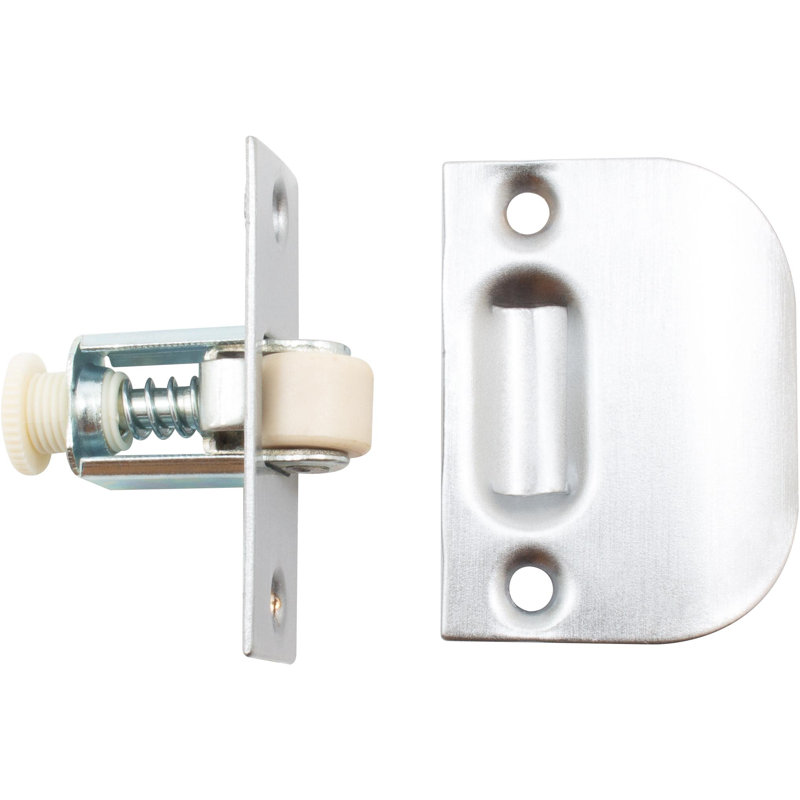 Roller Catch, Chrome satiné