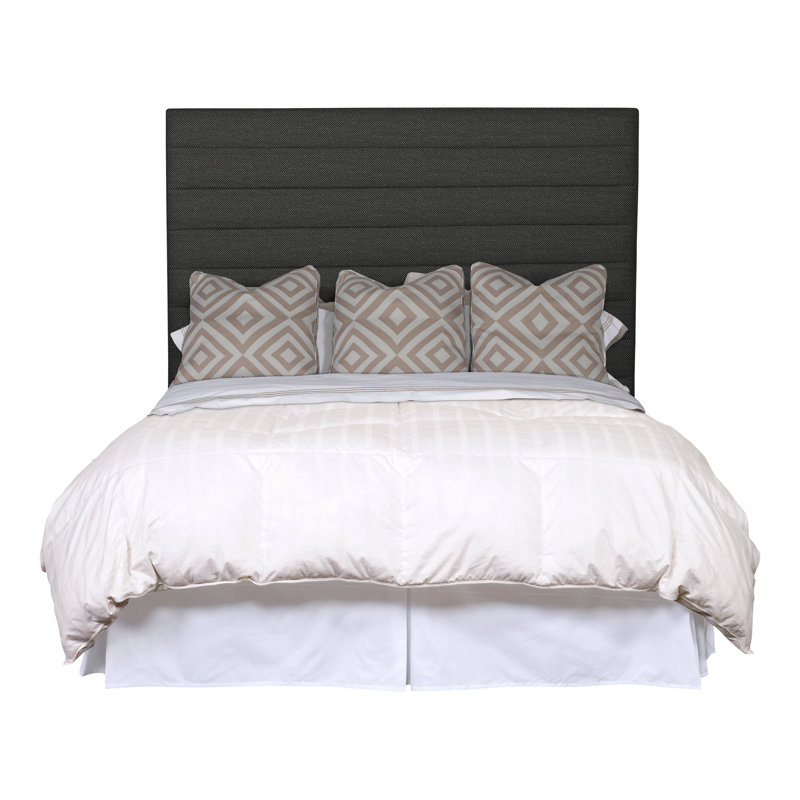 Kelsey King Upholstered Panel Headboard, Perigold Ishi Anthracite
