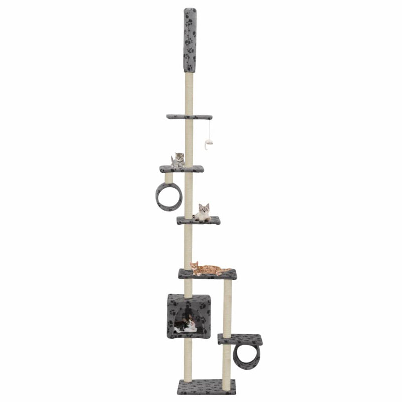 Amanda 260cm H Cat Tree, Grey