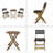 2 Chairs+1 Table