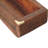 Solid Wood Indira California Walnut Floating Console Table