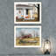 "Trendy Decor" 4U 2 pièces Vignette Autumn Greetings, art mural encadré blanc pour le salon-2030755372