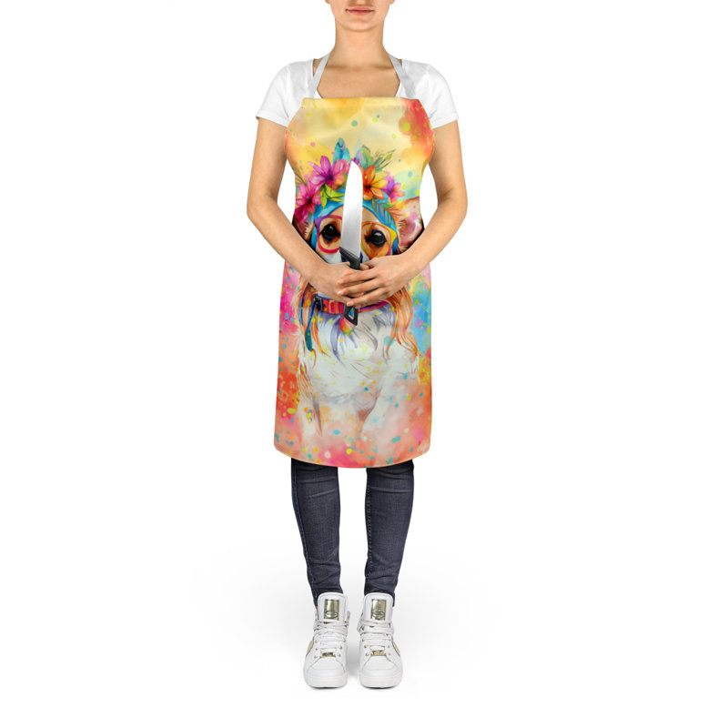 No Pattern Bib Apron