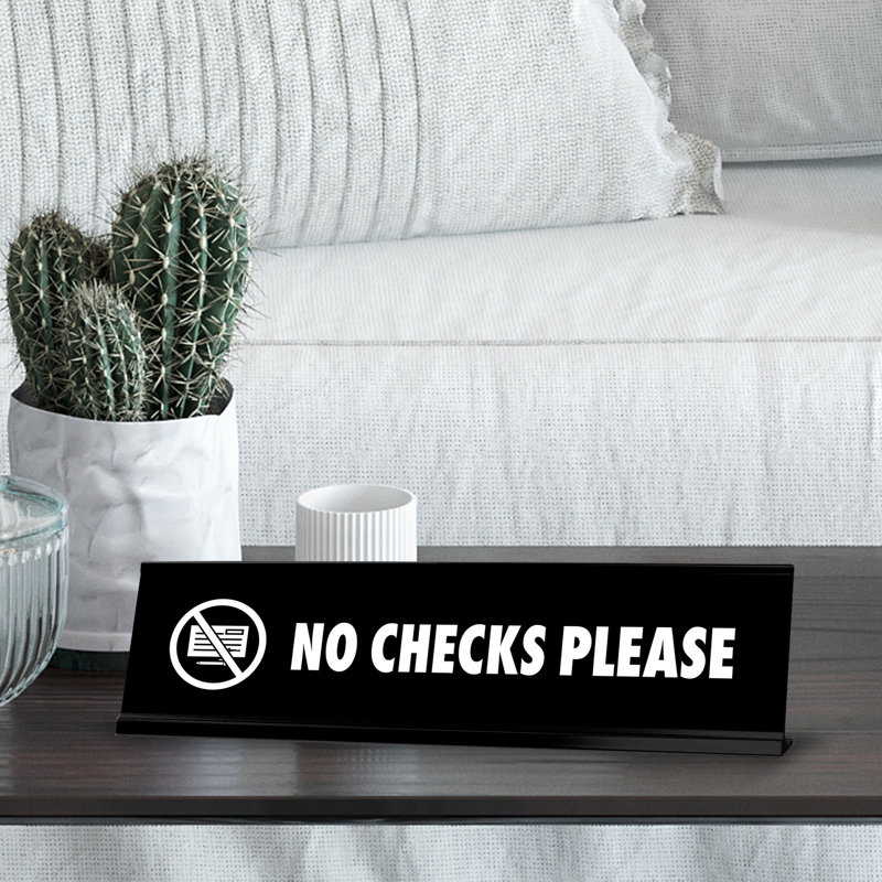 Desk Sign