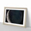 Crescent Moon Shadow in Abstract - Picture Frame Graphic Art Print-55682875-55682876