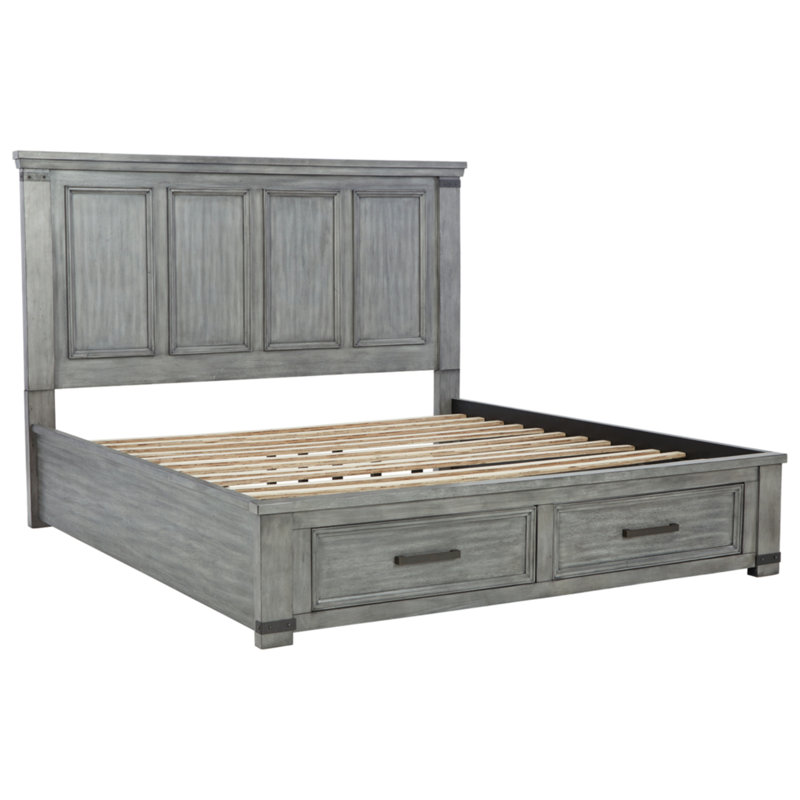 Charnesha Platform Storage Bed, King