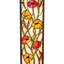 Victorian Tiffany Poppy Stained Glass Window