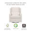 Sigi Electronic Recliner And Glider In Eco-Performance Fabric With USB Port | Water Repellent & Stain Resistant-572933947