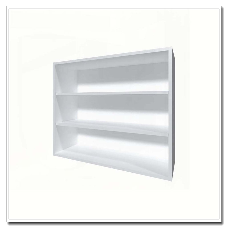 Armoire murale blanche avec rangement ouvert, H 30 po x l 36 po x P 12 po, Blanc
