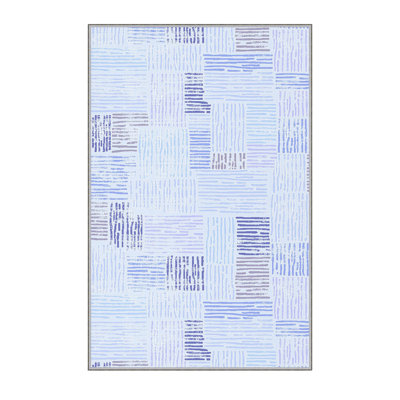 Stylish Hall Carpet (39.4 x 78.7 inches), 100% Polyester, 0.3 in Pile Height | Antibacterial, Non-Slip Underside, Machine Washable | 3D Digital Printed Design, Durable & Soft for Home Décor