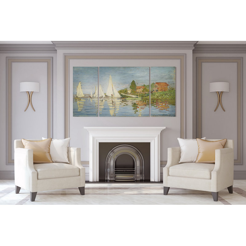A Premium Chapelton at Argenteuil, impression sur toile tendue, H 24 po x l 48 po x P 1,5 po