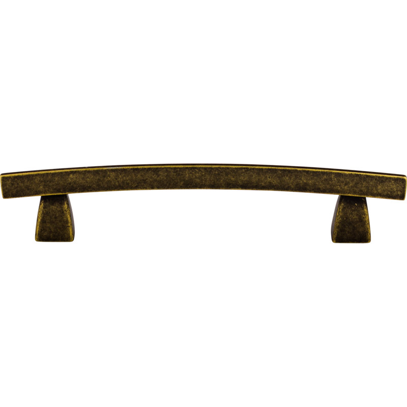 Arched Bar Pull, German Bronze, 5" Center to Center