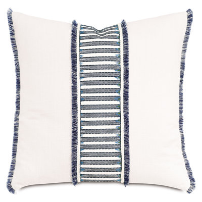 Corona Del Mar Striped Square Pillow Cover & Insert