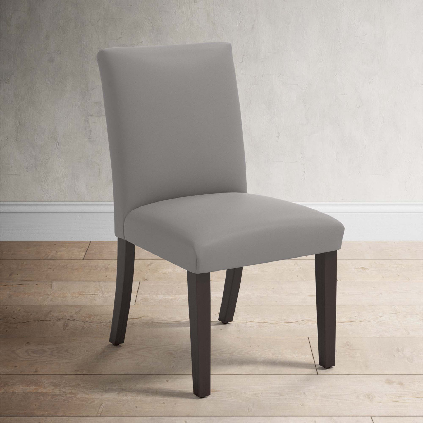 Benson Dining Chair, Classic Otter Performance Velvet