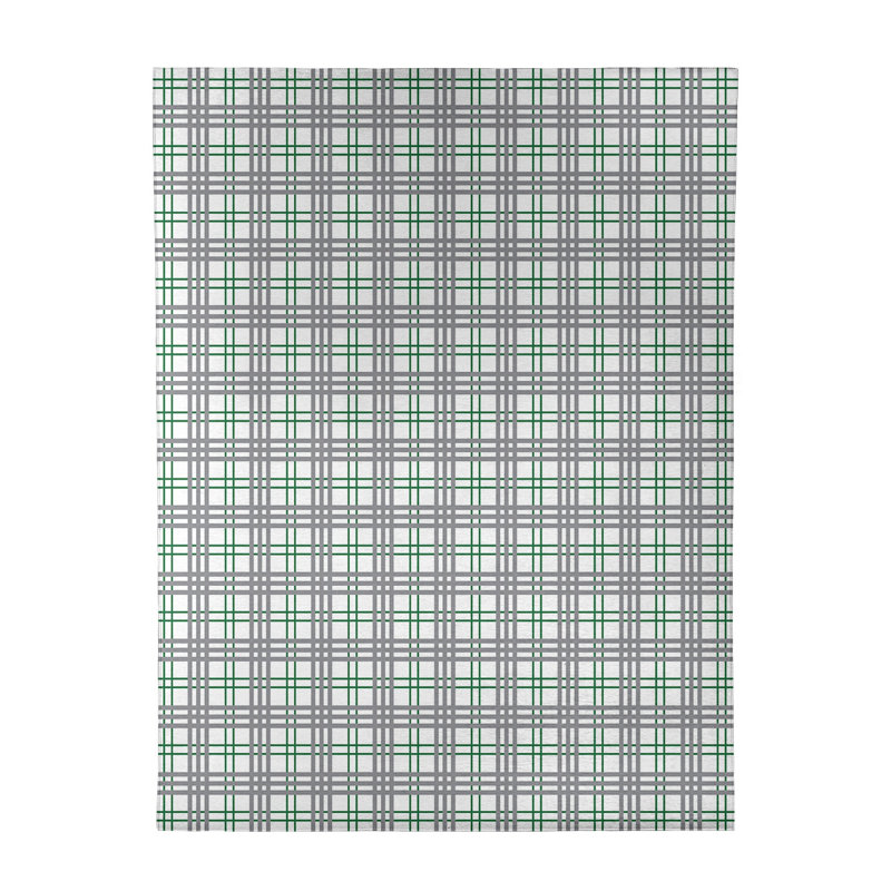 Plaid Indoor Rug, Rectangle 9' x 12'