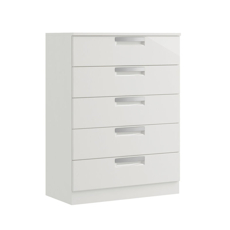 Malvern 77cm W 5 - Drawer Chest of Drawers