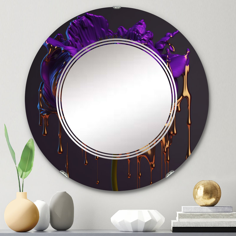 Miroir mural Panait, 24 po x 24 po