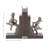 Polystone People Decorative Bookends with Swing Set-55870969