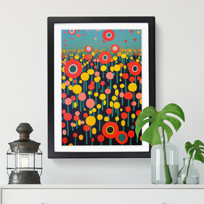 Spring Landscape Flowers - Single Picture Frame Print