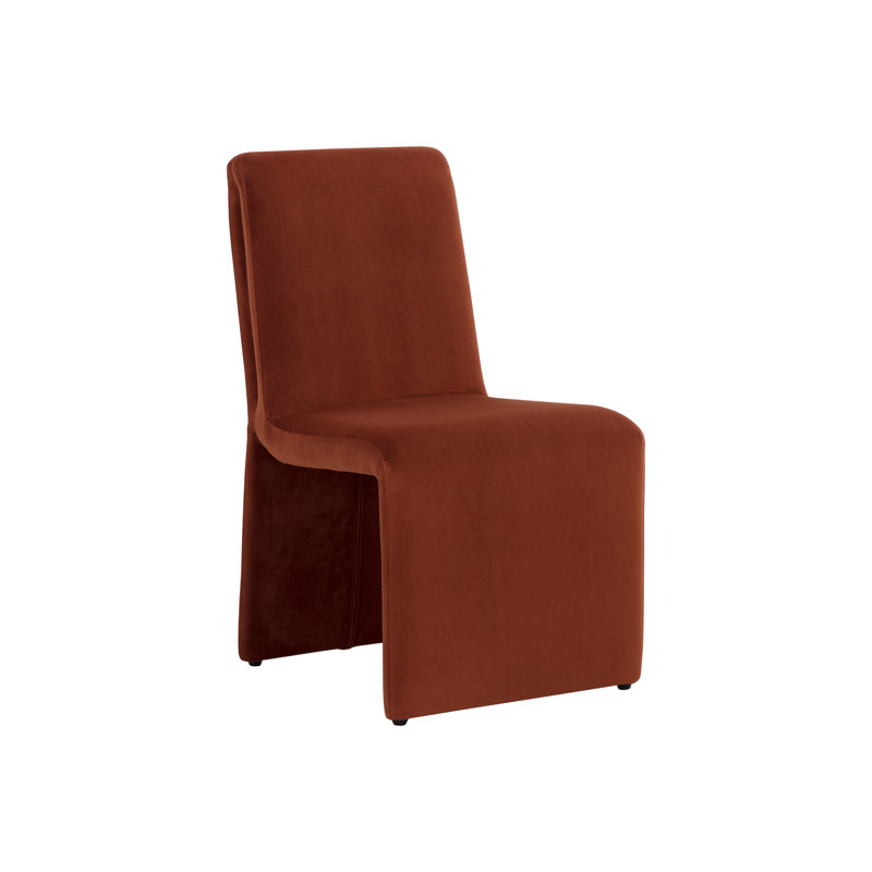 Cascata Upholstered Dining Chair, Orange