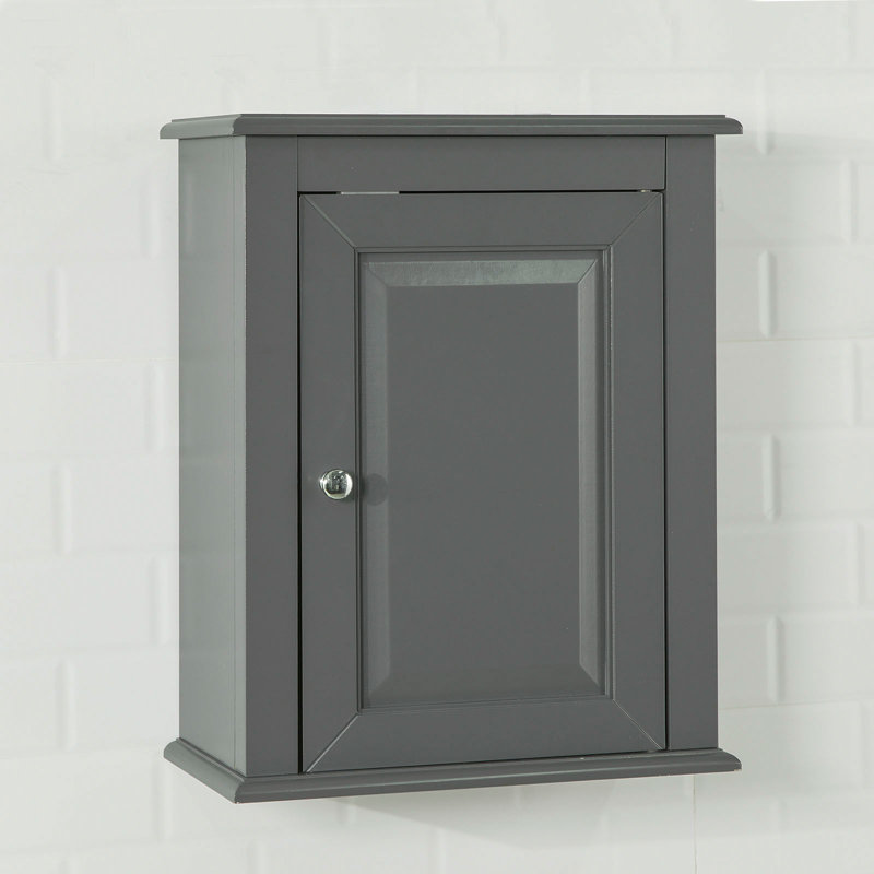 Fynn Bathroom Cabinet, Dark Grey