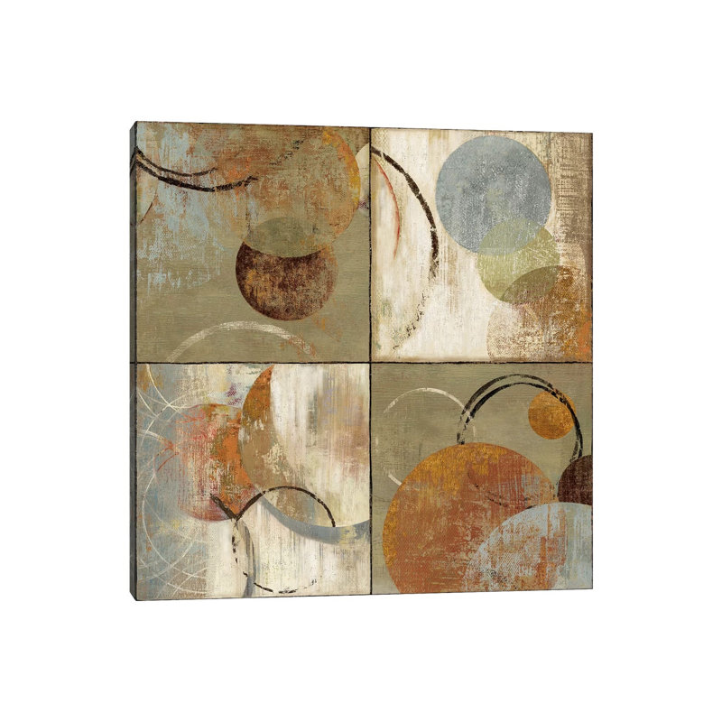Collision 1 Piece Wrapped Canvas Wall Art, 93.98 cm H x 93.98 cm W x 3.175 cm D