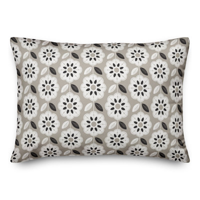 Mod Pattern Indoor/Outdoor Throw Pillow