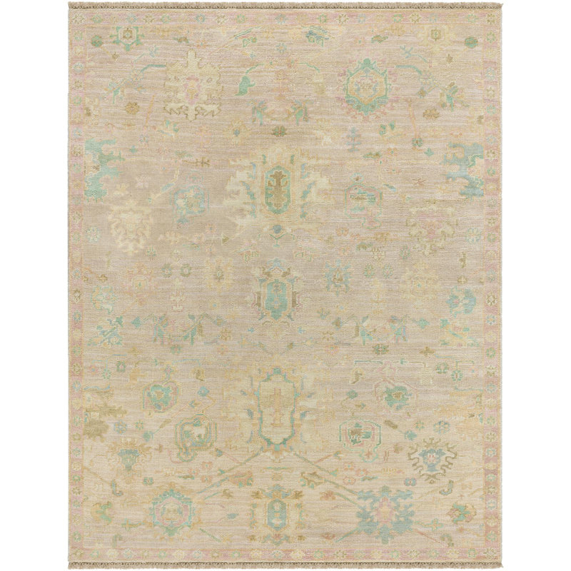 Wickvale Wool Area Rug, Rectangle 6' x 9'