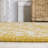 Delcine Bohemian Textured Weave Floral Yellow/Cream Indoor/Outdoor Rug-577658168