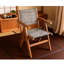 Chaise de jardin Hips, conception tissée à l'usure, renforcement en forme de «x», couleur, s'adapte à la chaise de patio de style bûche faite de hanches, matériau, support triangulaire, pour une utilisation à l'intérieur
