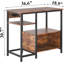 Support pour aquarium 40 à 50 gallons avec prises de courant et 4 tablettes, armoire en métal / bois robuste pour aquarium-1800914509