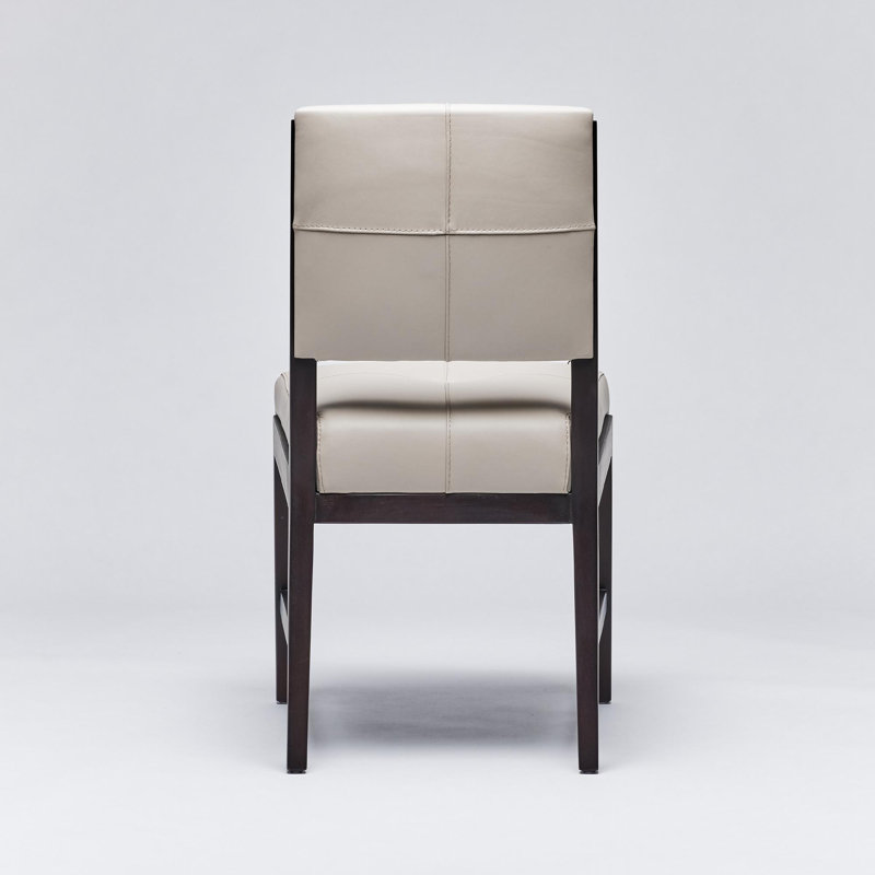 Essex Leather Dining Chair, Coffee