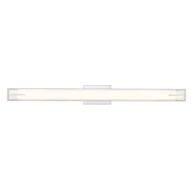 Chase 1 Light Vanity, Brushed Nickel