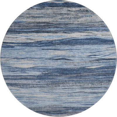 Premium Machine Washable Alaina AMF1933 Waves Rug