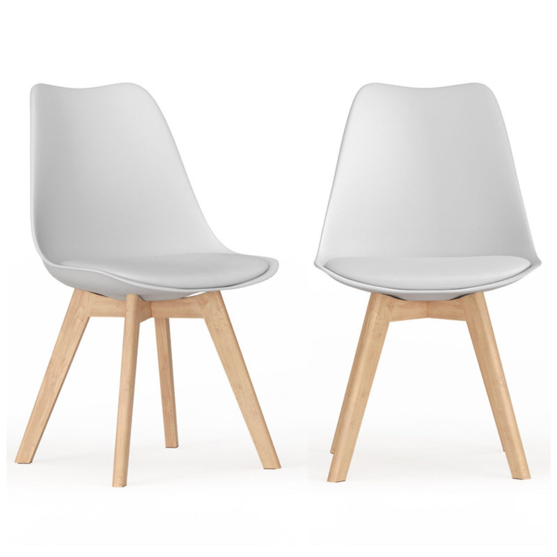 82cm H Side Chair in White