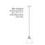 Mercer41 Byers - Luminaire suspendu 1 litre-1717011238
