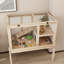 34.9"W X19.7"D X36.6"H Multi-Chamber Small Animal Hutch