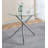 Round Dining Table with metal leg and tempered glass,Modern Space Saving Kitchen Table for Living Room-1348651729-1369095087