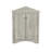 Triangle Bathroom Storage Cabinet With Adjustable Shelves, Freestanding Floor Cabinet For Home Kitchen-990905985