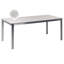 Teodora Rectangular Glass Outdoor Dining Table - 180 cm W 90 cm D-642689951