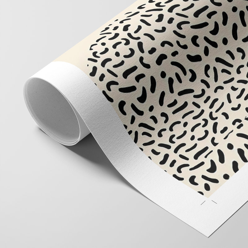 Modern Memphis IV - Impression sur toile seulement - NON-CADRE, H 18 po x l 12 po